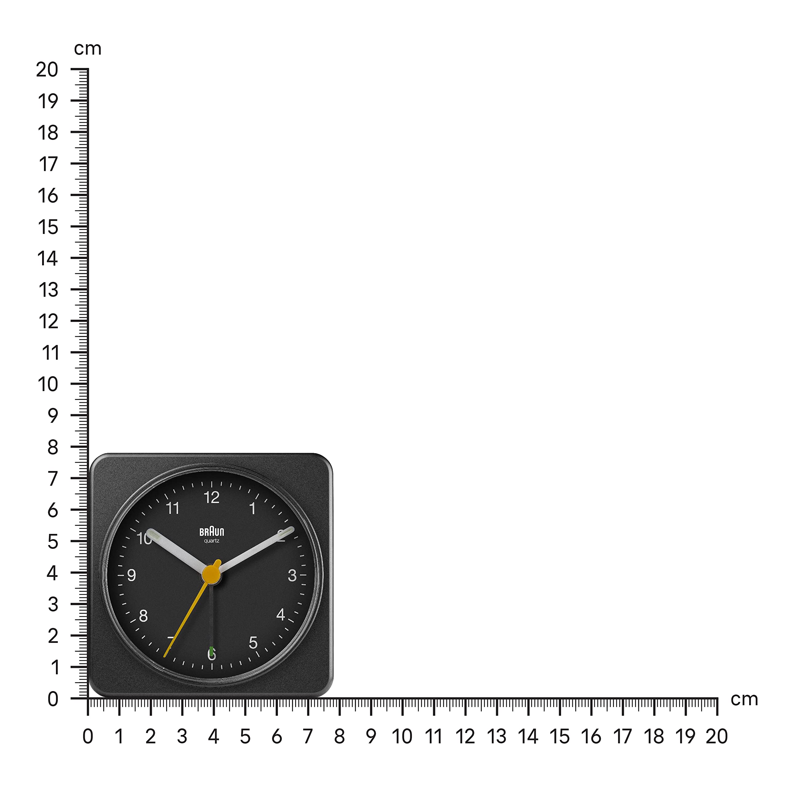 Foto 7 pulgar | Reloj Despertador Braun Classic Analógico Con Despertador Y Luz Bc03b - Venta Internacional.