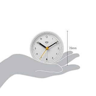 Foto 6 | Reloj Despertador Braun Classic Analógico Con Despertador Y Luz Bc12w - Venta Internacional.