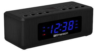 Foto 1 | Radio Despertador Emerson Cks2023am/fm Con Led De 0.6 Pulgadas, Color Negro - Venta Internacional.