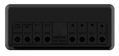 Foto 3 | Radio Despertador Emerson Cks2023am/fm Con Led De 0.6 Pulgadas, Color Negro - Venta Internacional.