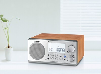 Foto 5 | Sintonización Digital Radio Sangean Wr-2 Am/fm-rbds Con Gabinete De Madera - Venta Internacional.