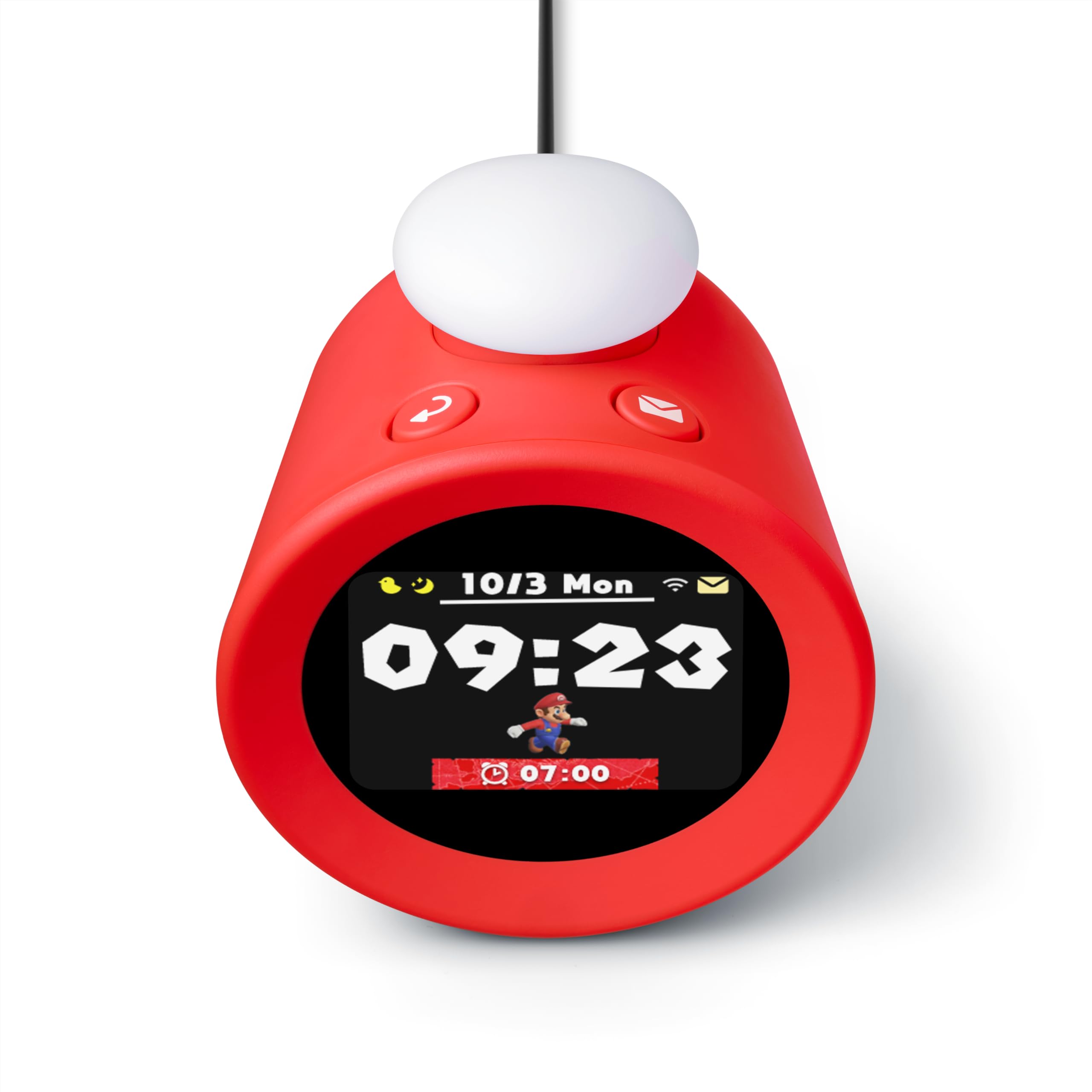 Foto 2 pulgar | Reloj de Escritorio Nintendo Sound Clock Alarmo-Venta Internacional