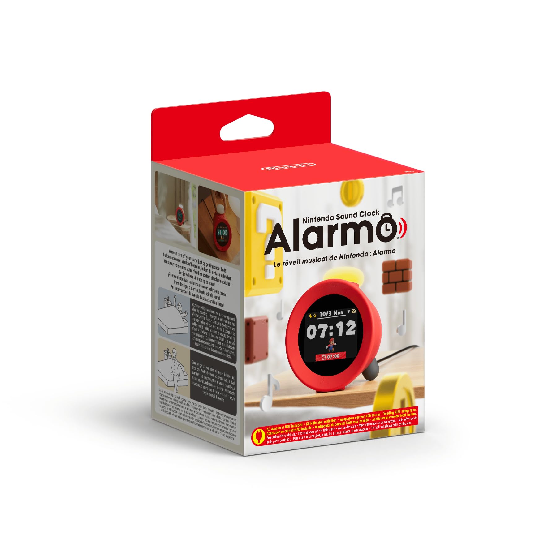 Foto 3 | Reloj de Escritorio Nintendo Sound Clock Alarmo-Venta Internacional