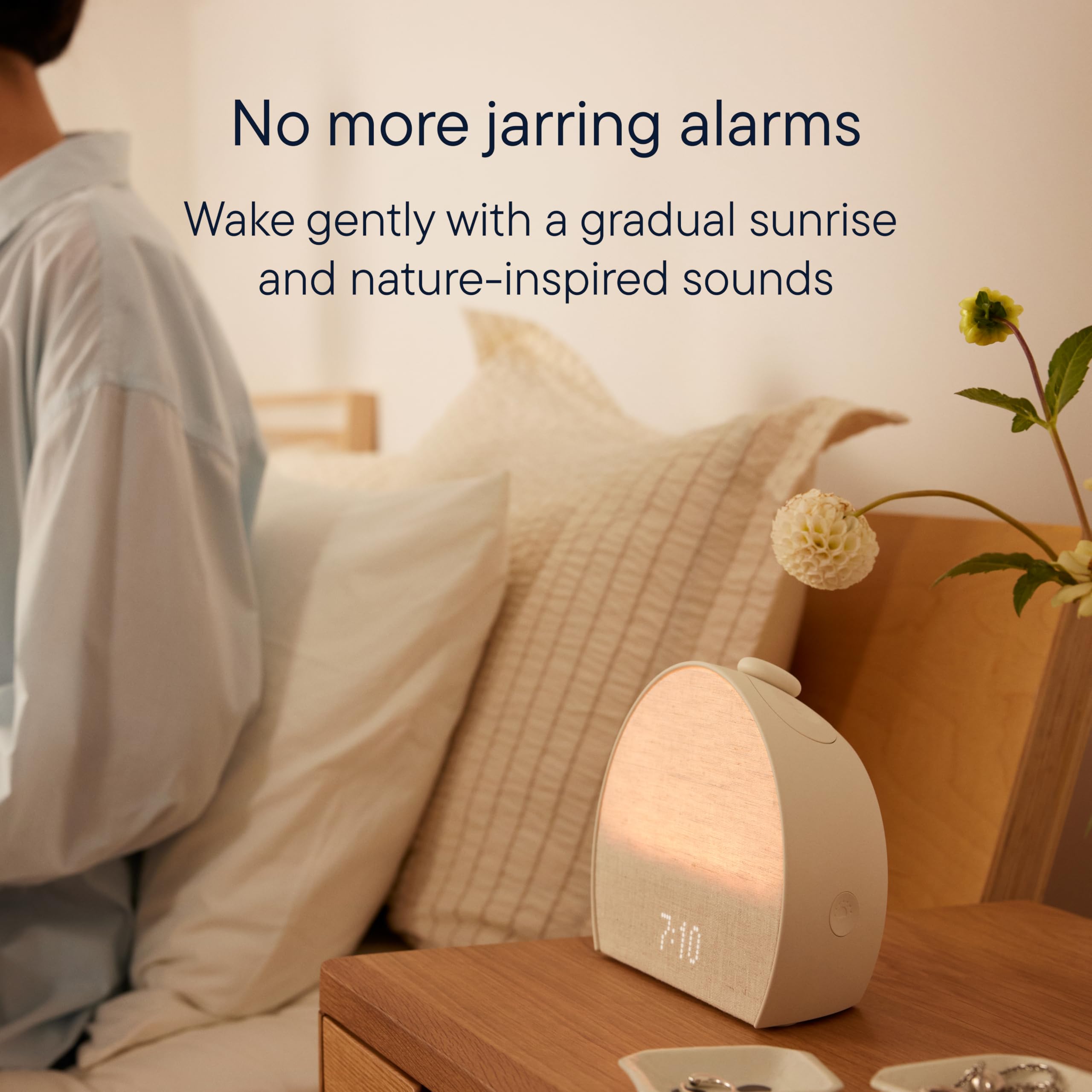 Foto 5 | Reloj Despertador Hatch Restore 3 Sunrise, Máquina De Sonido, Luz Inteligente (cacao), Ruido Blanco, - Venta Interna