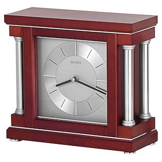 Foto 1 | Reloj De Sobremesa Bulova Ambiance, Caja De Madera Con Acabado Vino Oscuro - Venta Internacional.