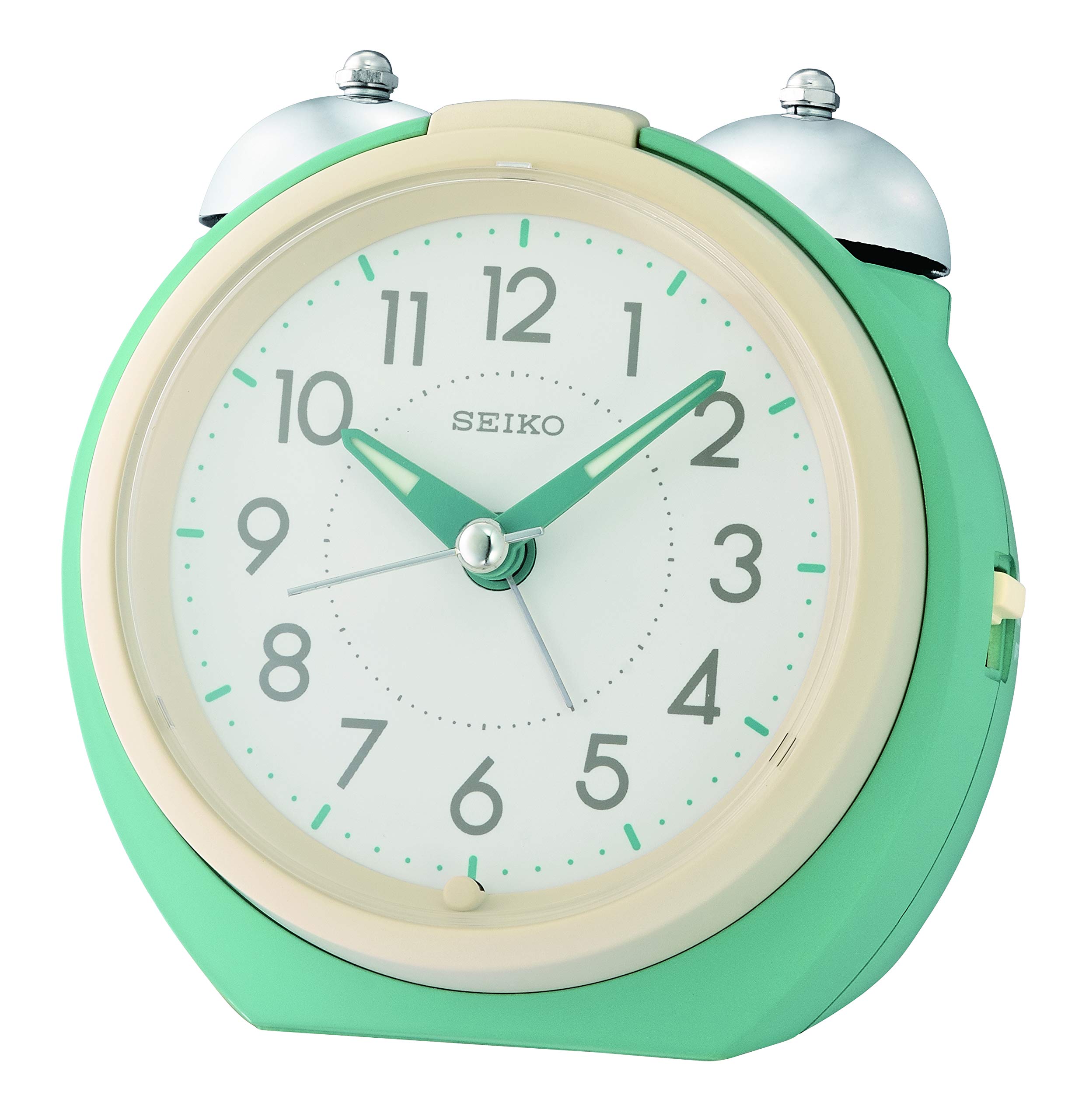 Foto 1 | Reloj Despertador Seiko Kita Para Dormitorio, Color Turquesa, Con Despertador Y Luz - Venta Internacional.