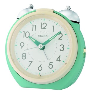 Foto 1 | Reloj Despertador Seiko Kita Para Dormitorio, Color Turquesa, Con Despertador Y Luz - Venta Internacional.