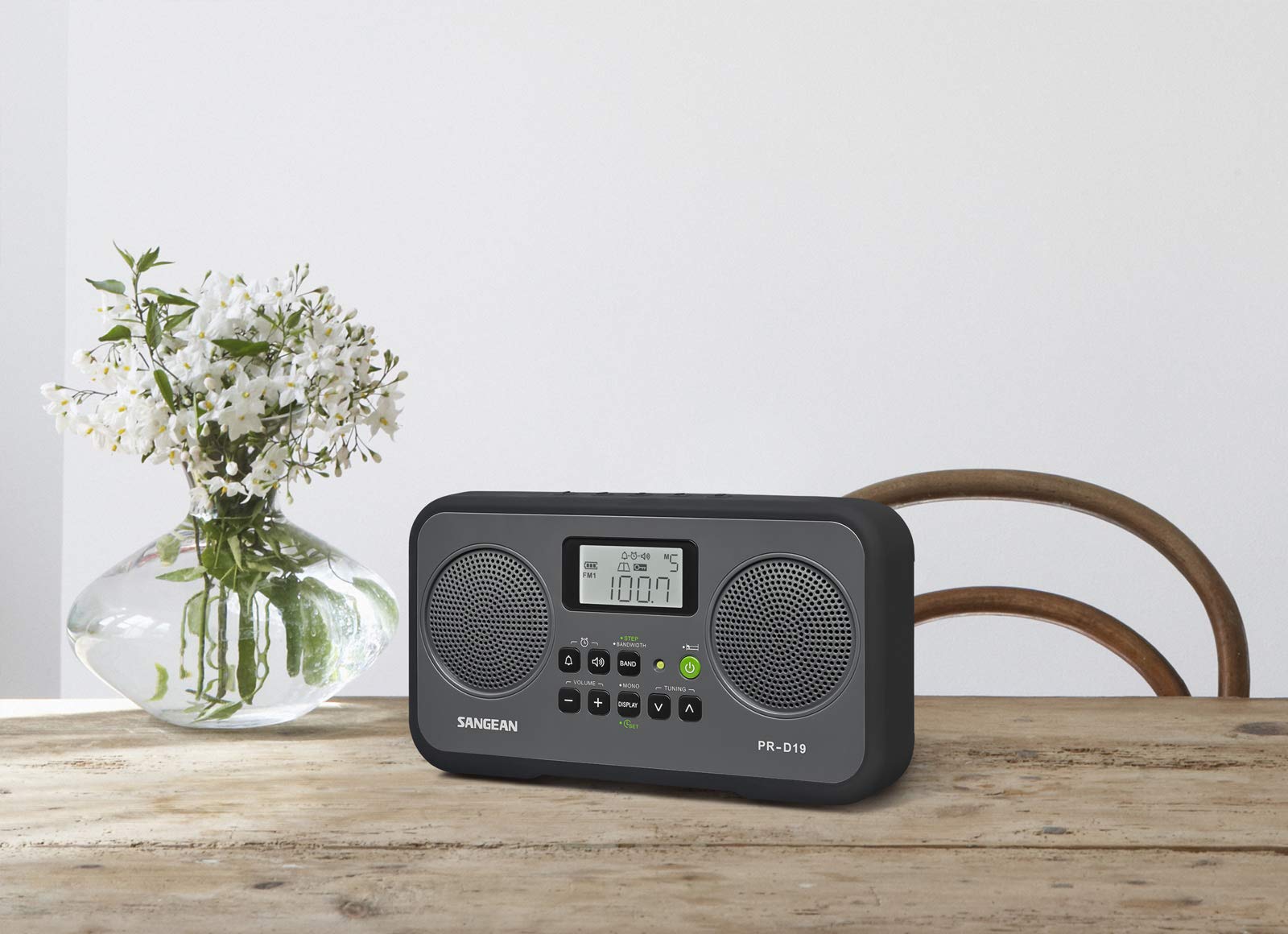 Foto 2 | Radio Portátil Sangean Fm Estéreo/am Digital Sintonización Negra - Venta Internacional.