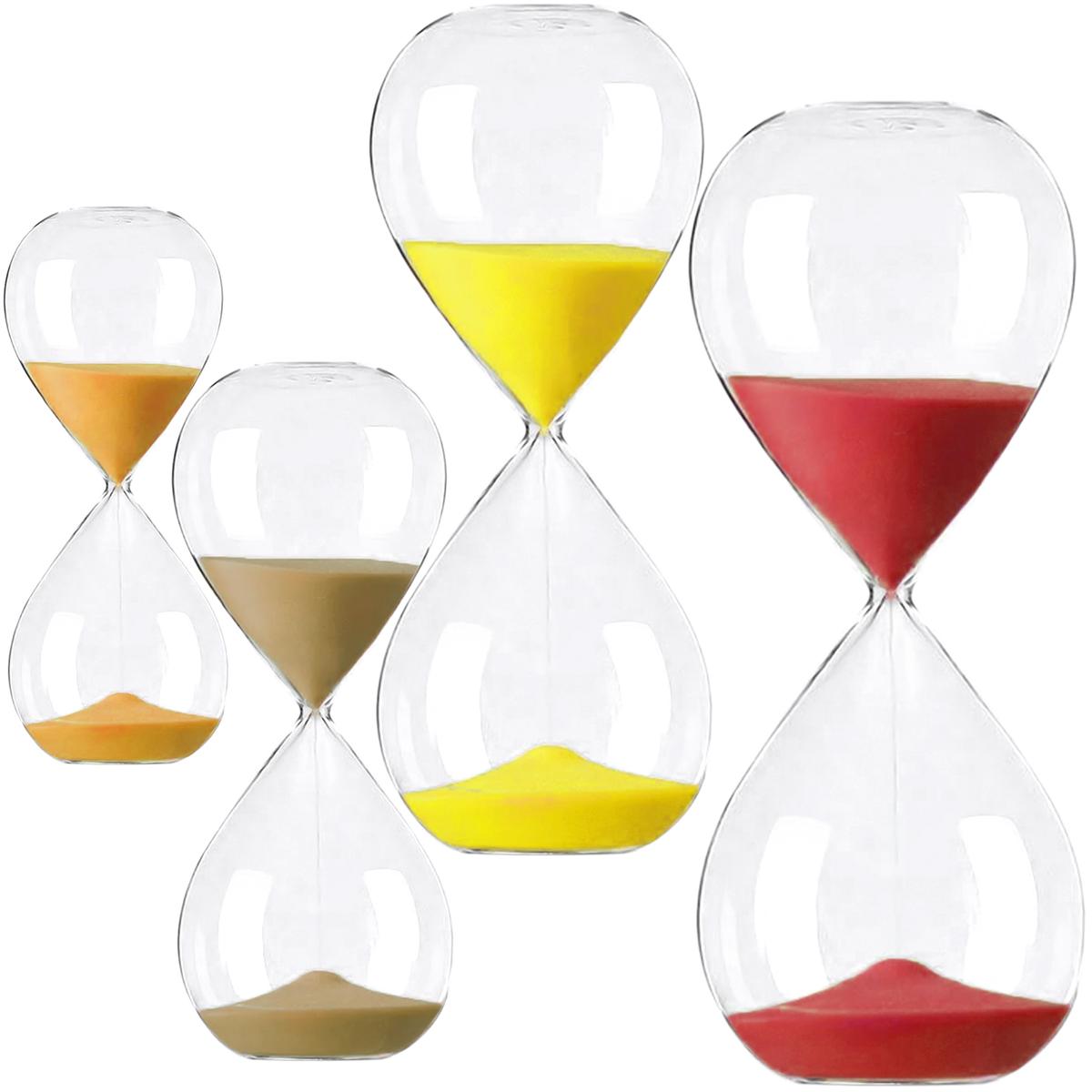 Relojes De Arena Sofisticados Mxgad-015 Ventdepot 4 Piezas Naranja,  Café, Amarillo Y Rojo