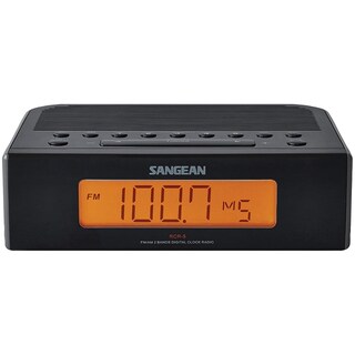 Foto 1 | Radio-despertador Sangean Rcr-5 Digital Am/fm Con Alarma Dual, Color Negro - Venta Internacional.