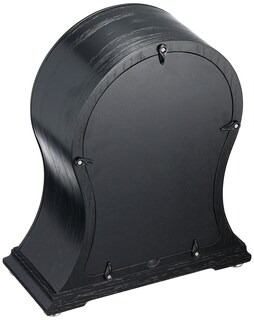 Foto 2 | Carcasa Redonda De Madera Negra Con Forma De Campanilla Seiko James - Venta Internacional.