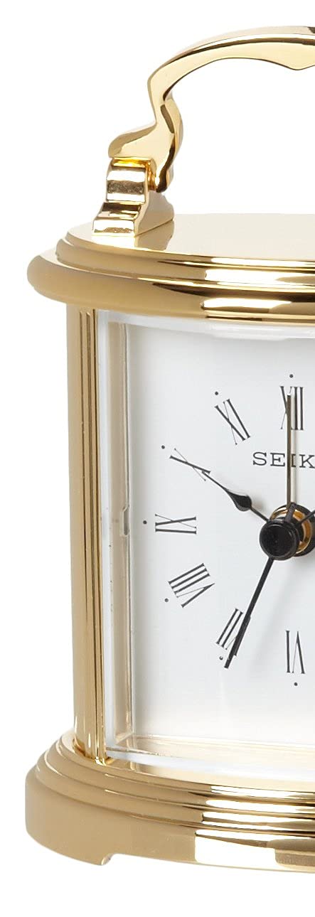 Foto 3 pulgar | Reloj De Escritorio Seiko Peyton De Color Dorado Con Alarma Acústica - Venta Internacional.