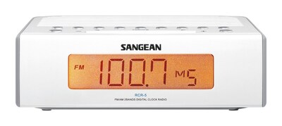 Foto 2 | Radio-despertador Sangean Rcr-5 Digital Am/fm Blanco - Venta Internacional.