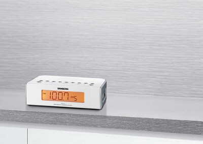 Foto 3 | Radio-despertador Sangean Rcr-5 Digital Am/fm Blanco - Venta Internacional.