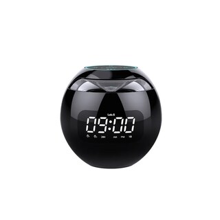 Foto 1 | Altavoz Bluetooth Portátil Con Reloj Digital Lab.g Negro