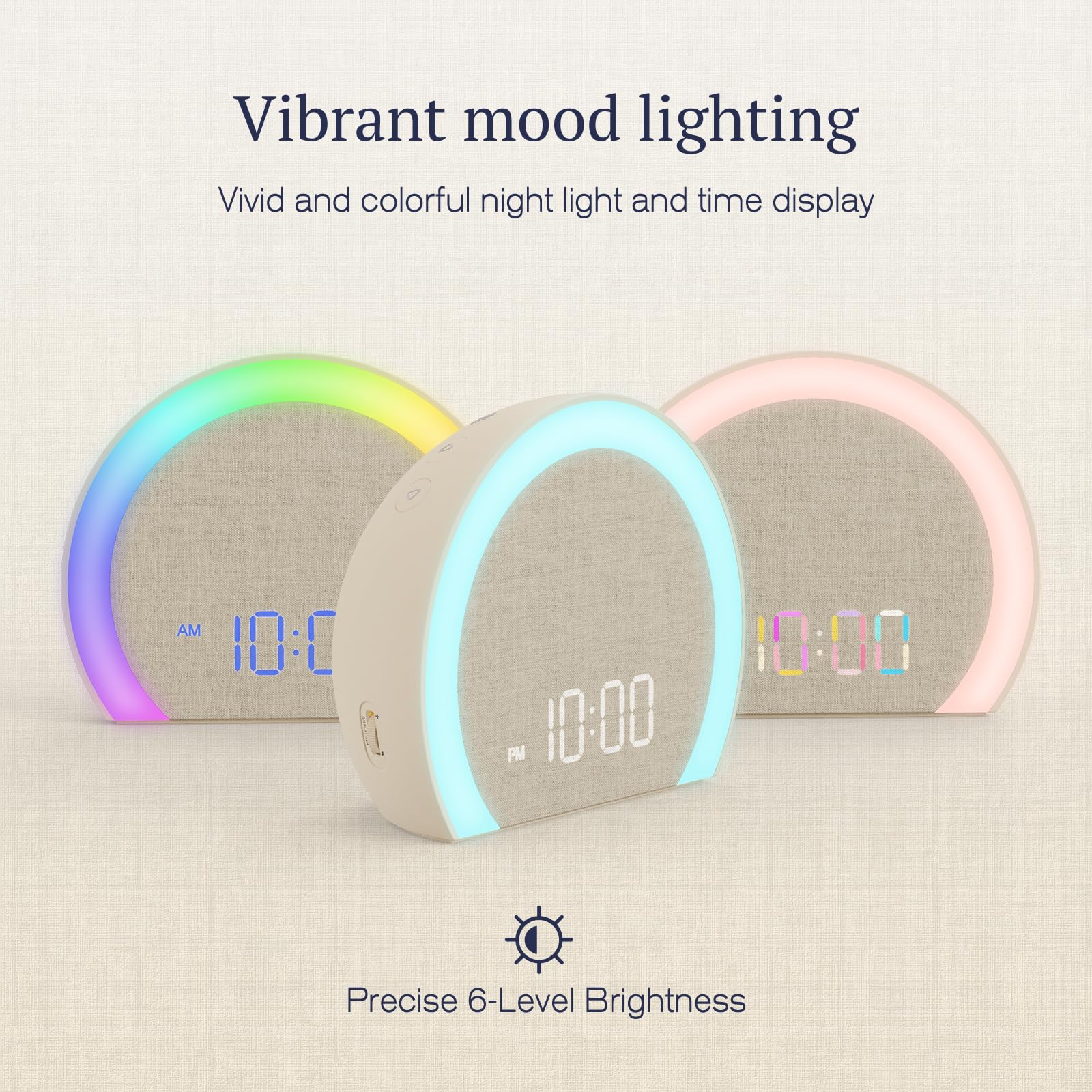 Foto 8 pulgar | Despertador Anjank Loud Con Agitador De Cama Inalámbrico Y Luz De 9 Colores - Venta Internacional.