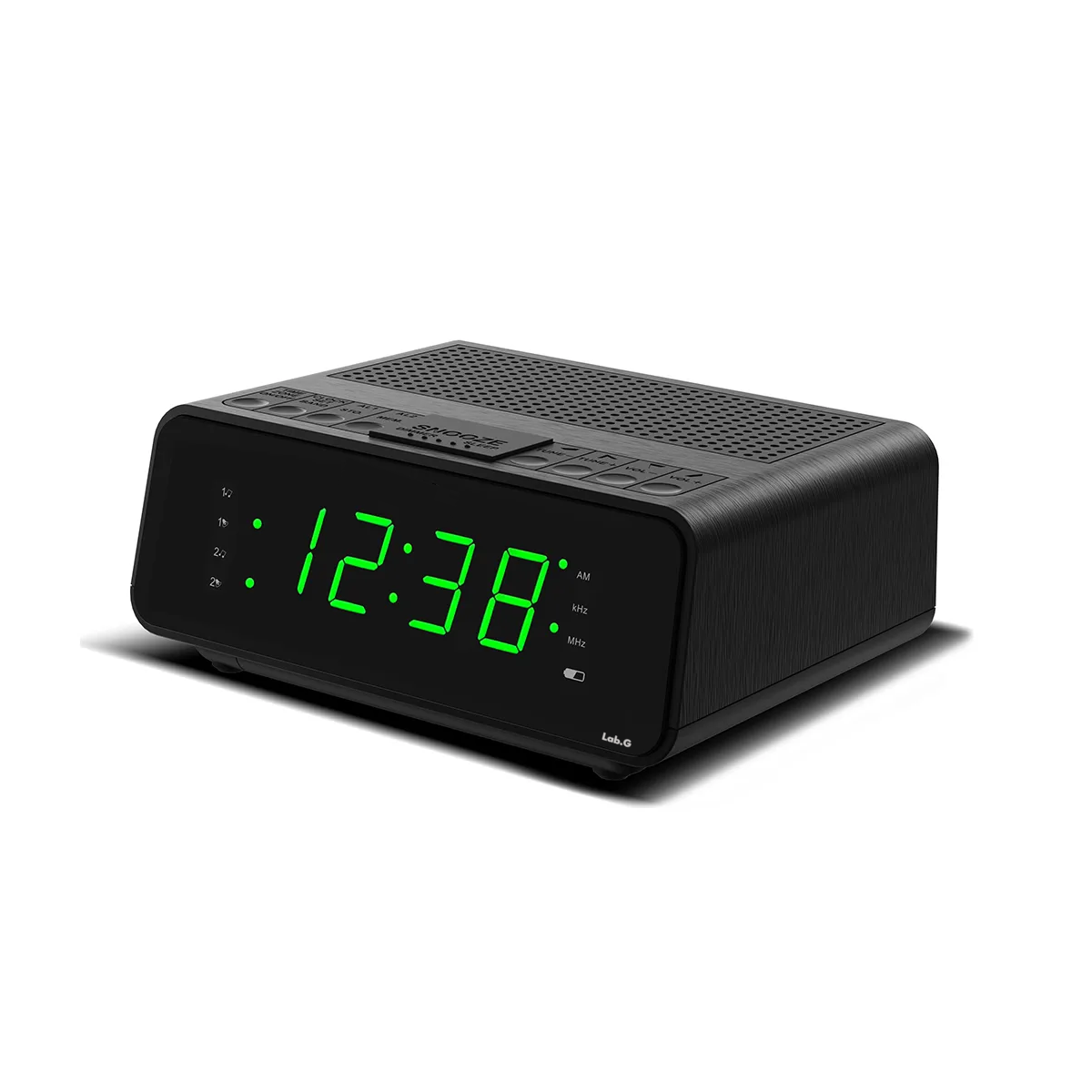Radio Reloj Fm/am Despertador Digital Lab.g Negro