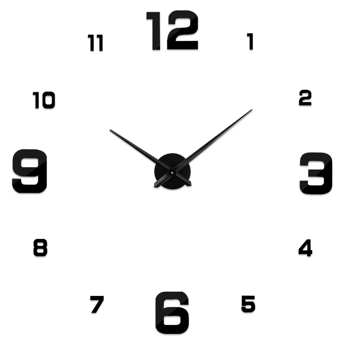 Reloj de Para 3D Grande Eo Safe Imports Esi-11036 Negro