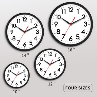 Foto 3 | Reloj De Pared Akcisot De 25 Cm, Silencioso, No Hace Tictac, Funciona Con Pilas - Venta Internacional.