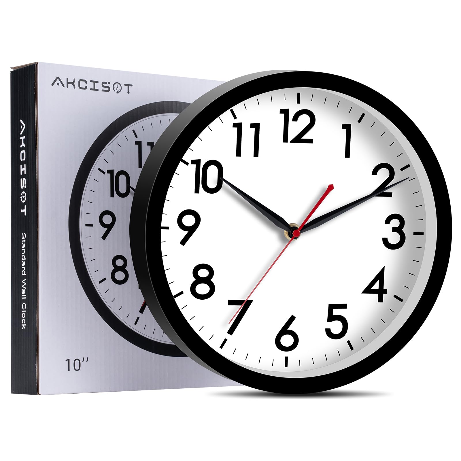 Foto 2 | Reloj de Pared Akcisot de 25 cm-Venta Internacional