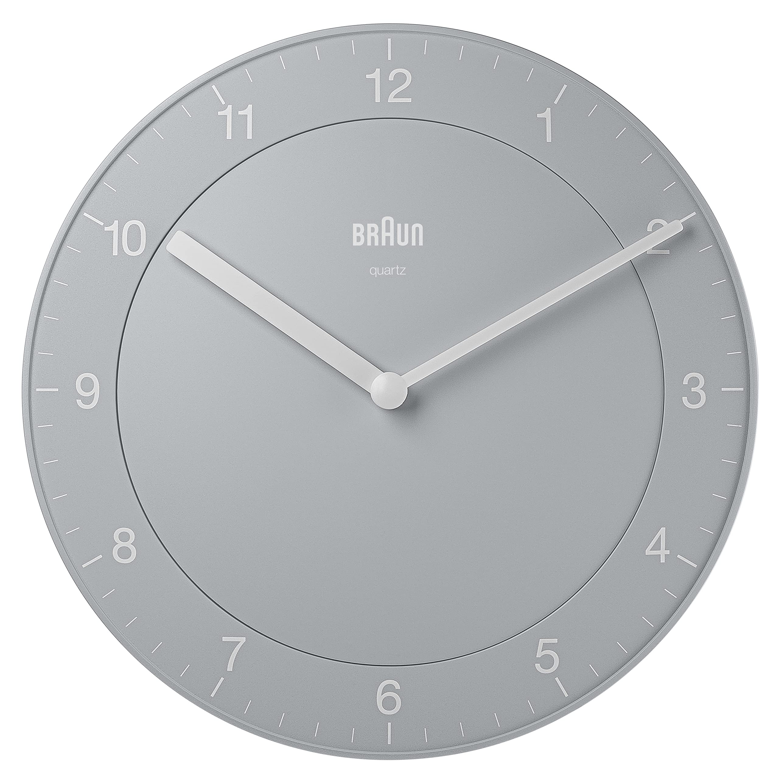 Foto 2 pulgar | Reloj de Pared Braun Classic Bc06g De 20 Cm de Diámetro color Gris - Venta Internacional