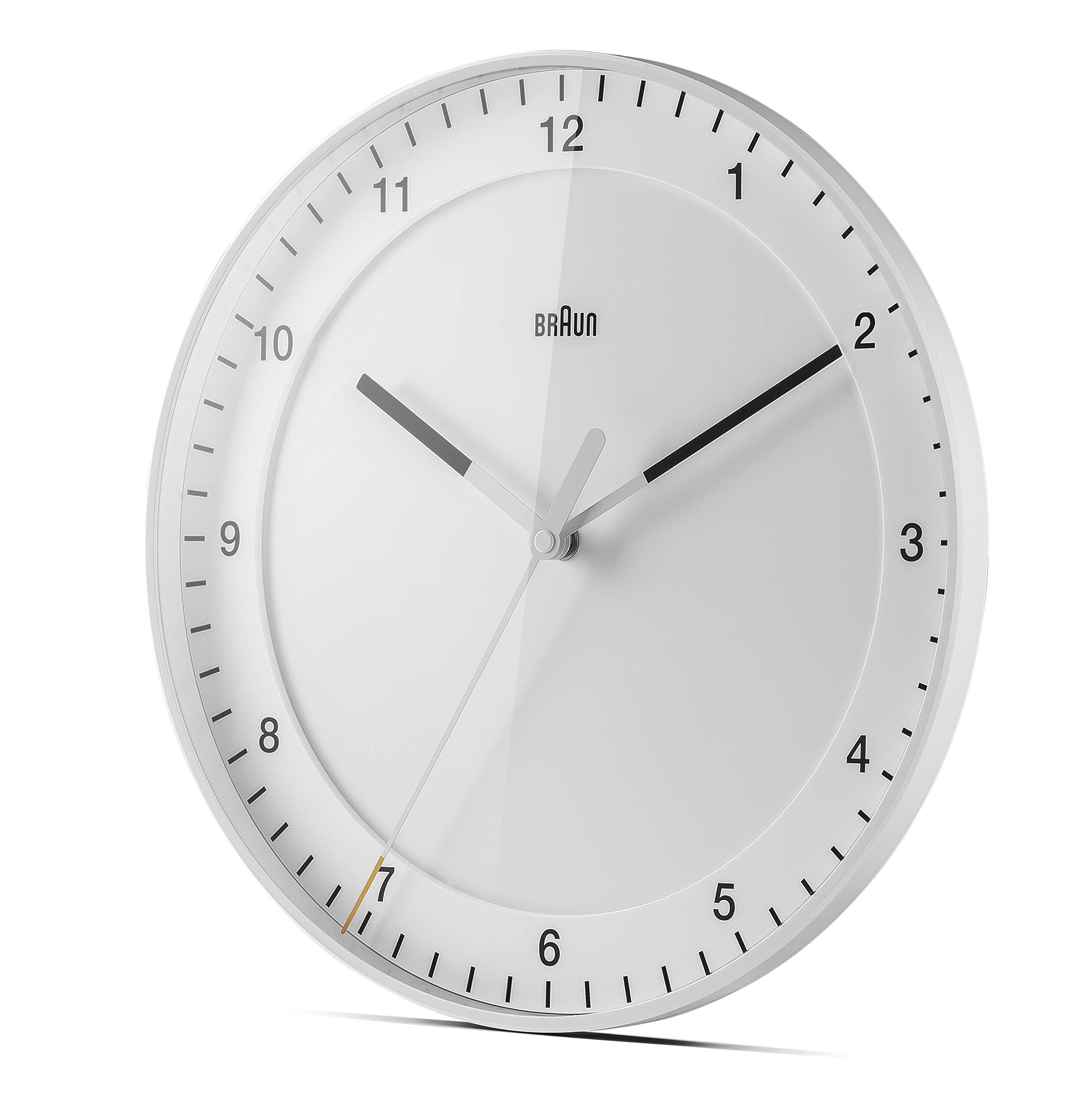 Foto 2 | Reloj de Pared Braun Bc17w Diseño Silencioso Mango de Barrido Blanco - Venta Internacional