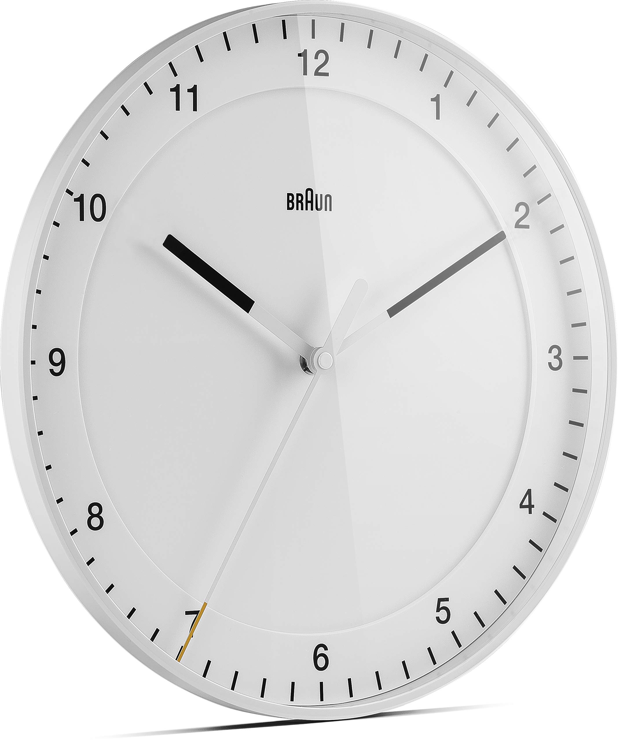 Foto 4 pulgar | Reloj de Pared Braun Bc17w Diseño Silencioso Mango de Barrido Blanco - Venta Internacional