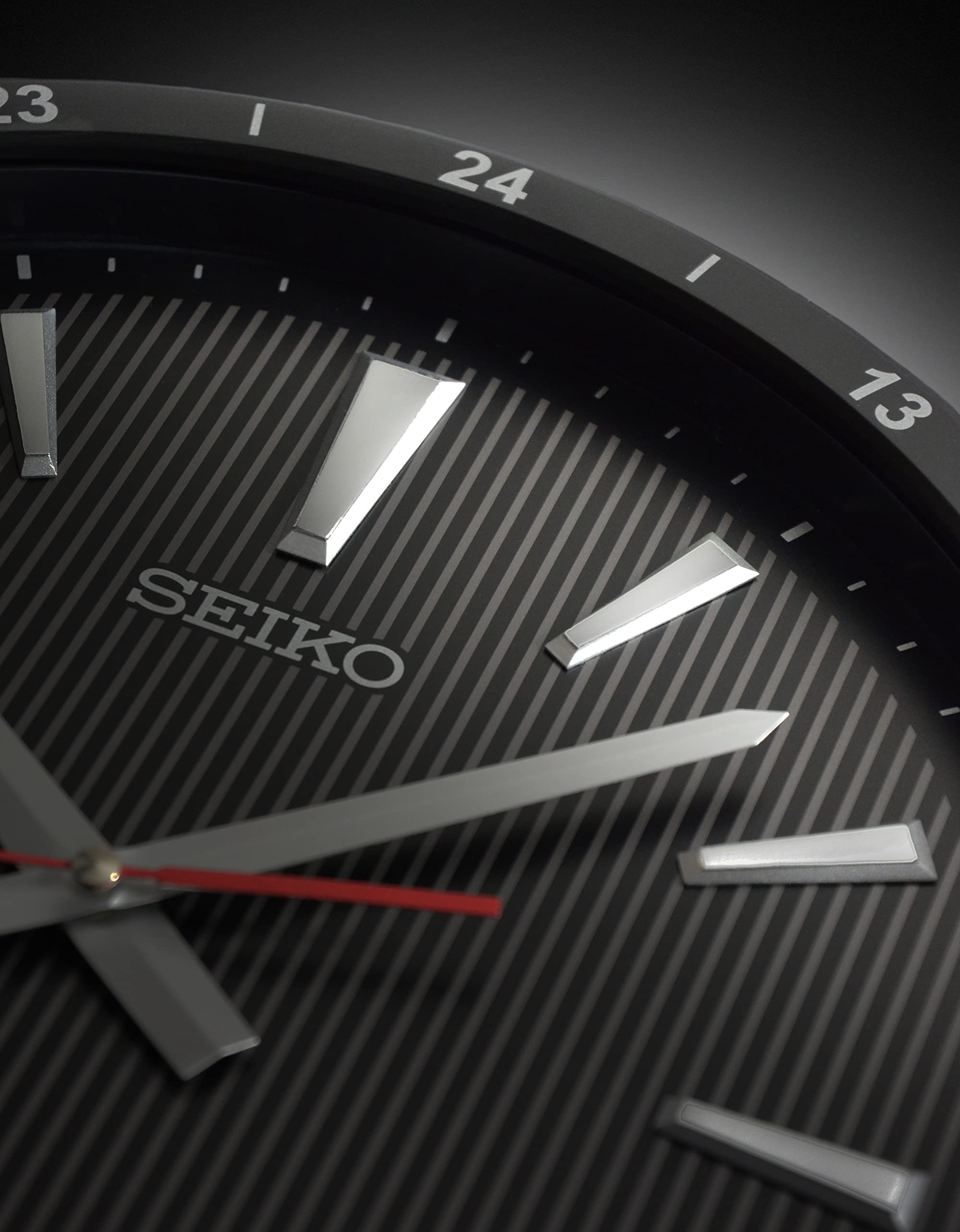 Foto 4 | Reloj de Pared Seiko Kao Negro 35 cm - Venta Internacional