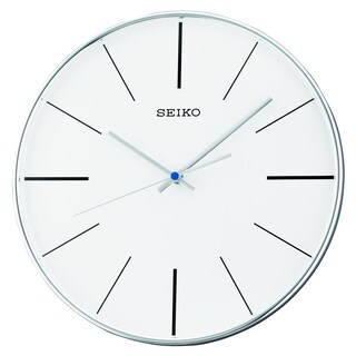 Foto 1 | Reloj de Pared Seiko con Carcasa Analógica de Cuarzo Plateado - Venta Internacional