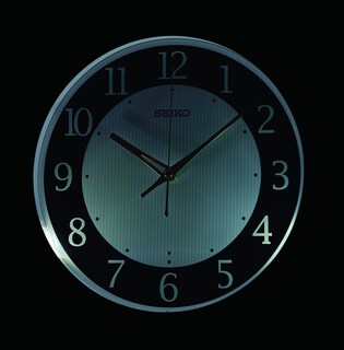 Foto 3 | Reloj De Pared Seiko Hi-lo Luminous Marrón Y Negro 33x33 Cm - Venta Internacional