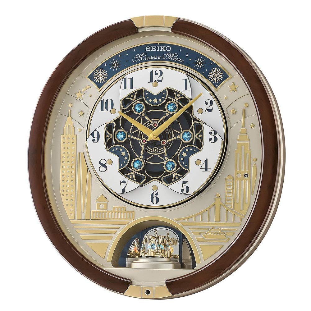 Reloj de Pared Seiko Swarovski Melody In Motion Edición 2019 - Venta Internacional $6,883