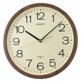 Foto 1 | Reloj de Pared Seiko Shigato Crema de 38 Cm con Quiet Sweep de Segunda Mano - Venta Internacional