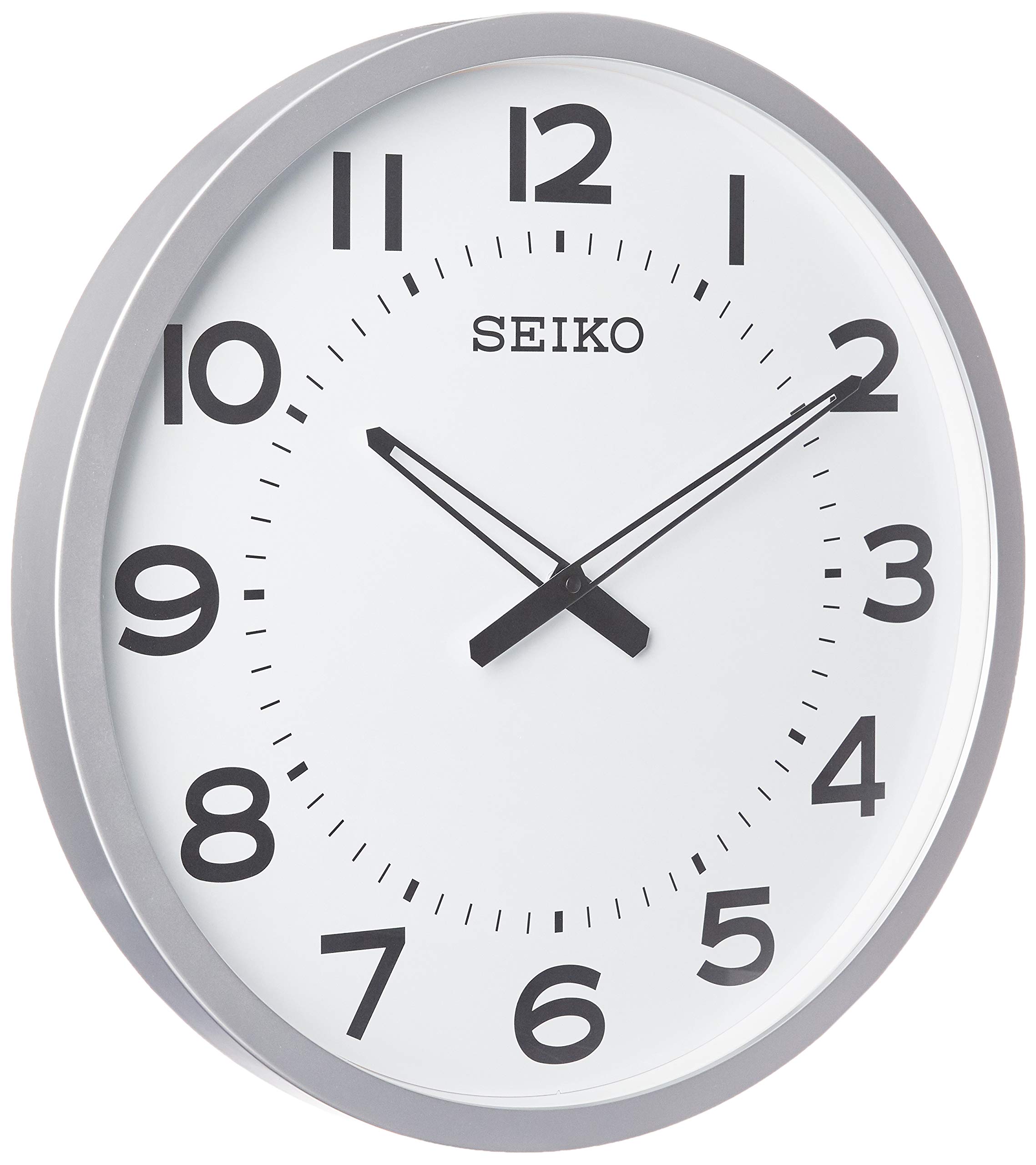 Foto 2 pulgar | Reloj De Pared Seiko Ultramoderno Tono Plateado 50 Cm De Diámetro - Venta Internacional