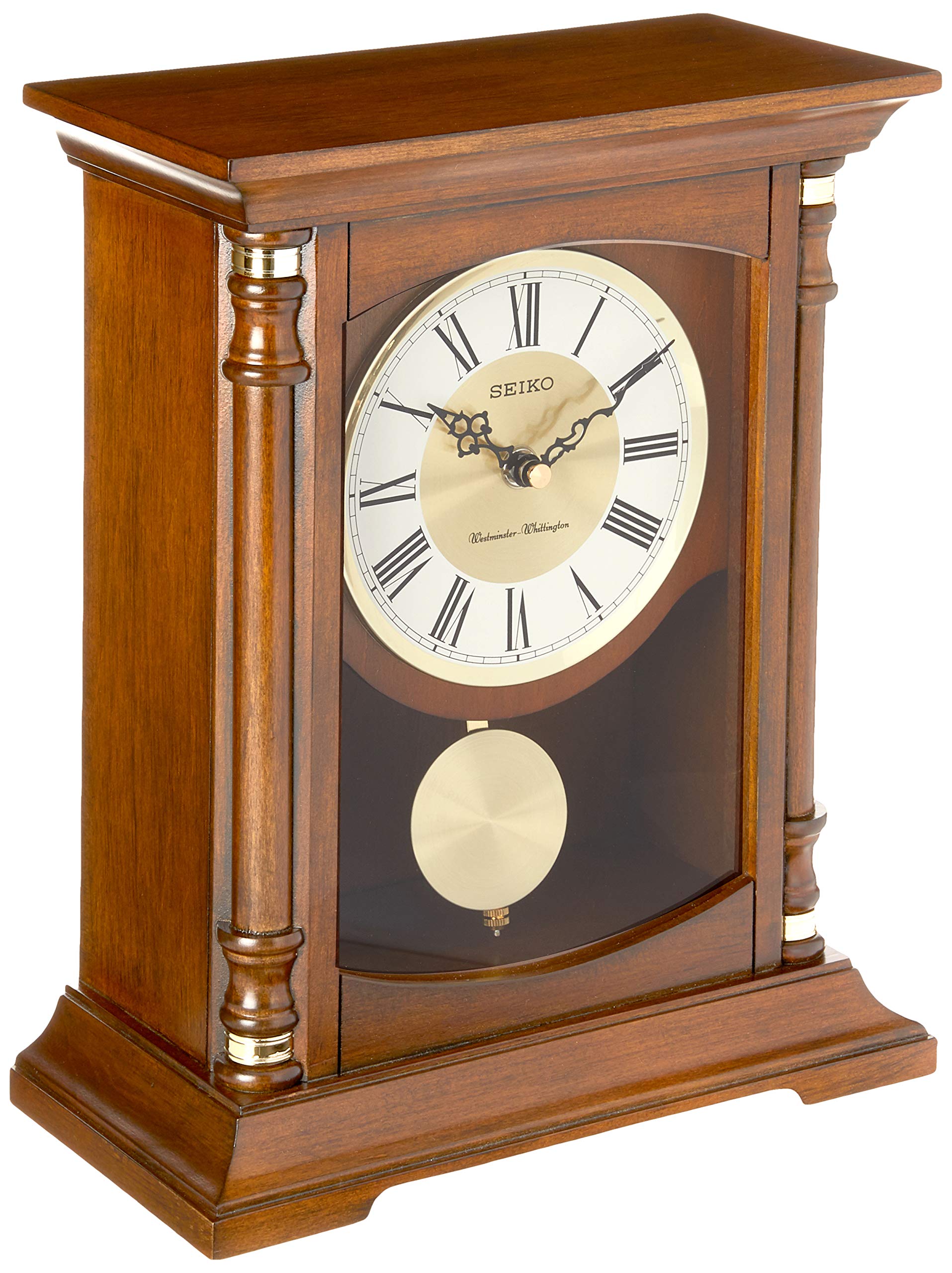 Foto 2 pulgar | Reloj Seiko Baron Mantel Chime Brown Con Westminster & Whittington - Venta Internacional