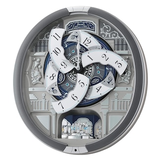 Foto 2 | Reloj de Pared Seiko Melodies In Motion con Motivos Musicales - Venta Internacional
