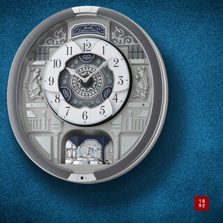 Foto 4 | Reloj de Pared Seiko Melodies In Motion con Motivos Musicales - Venta Internacional