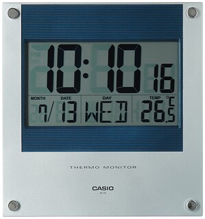 Foto 1 | Reloj Casio Id-11s-2df Con Termómetro E Higrómetro - Venta Internacional.