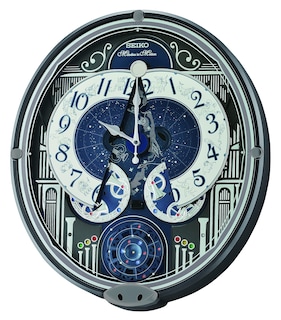 Foto 3 | Reloj De Pared Seiko Melodies In Motion Galaxy Con Led 46 X 40 Cm - Venta Internacional.