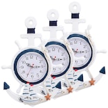 Reloj Artesanal Ventdepot Mxtia-003 3 Piezas Blanco/azul