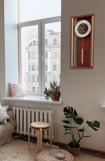 Foto 2 | Reloj De Pared Seiko Modern Deco Con Péndulo Y Campanillas Dobles - Venta Internacional.