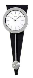 Foto 1 | Reloj De Pared Seiko Zing Modern Art, 24 Cm, Caja De Madera Plateada - Venta Internacional.