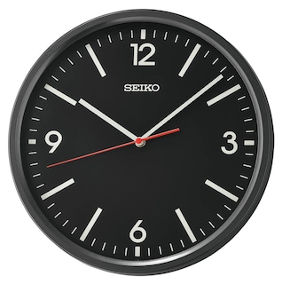 Foto 1 | Reloj de Pared Seiko Sano Negro Metalizado 30 Cm - Venta Internacional