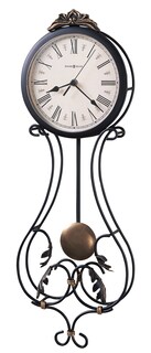 Foto 1 | Reloj De Pared Decorativo Howard Miller Estilo Clasico Dpaulina Con Pendulo - Color Gris Carbon