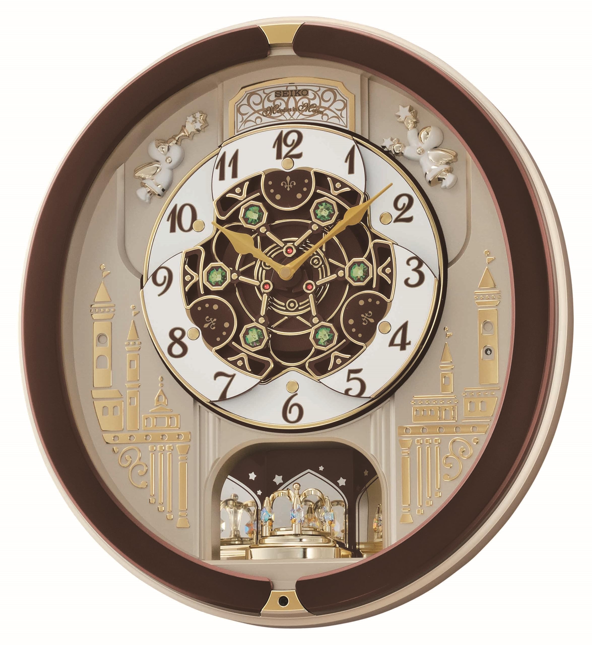Reloj De Pared Seiko Melodies In Motion Spring Dance - Venta Internacional.