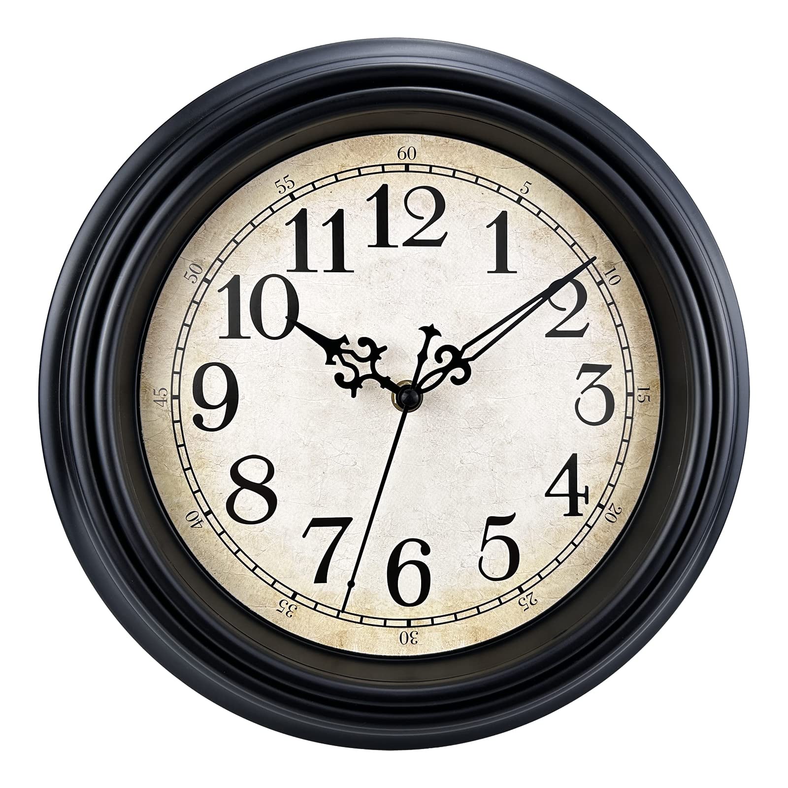 Foto 2 pulgar | Reloj De Pared Plumeet Extra Grande, Retro, 40 Cm, Negro - Venta Internacional.