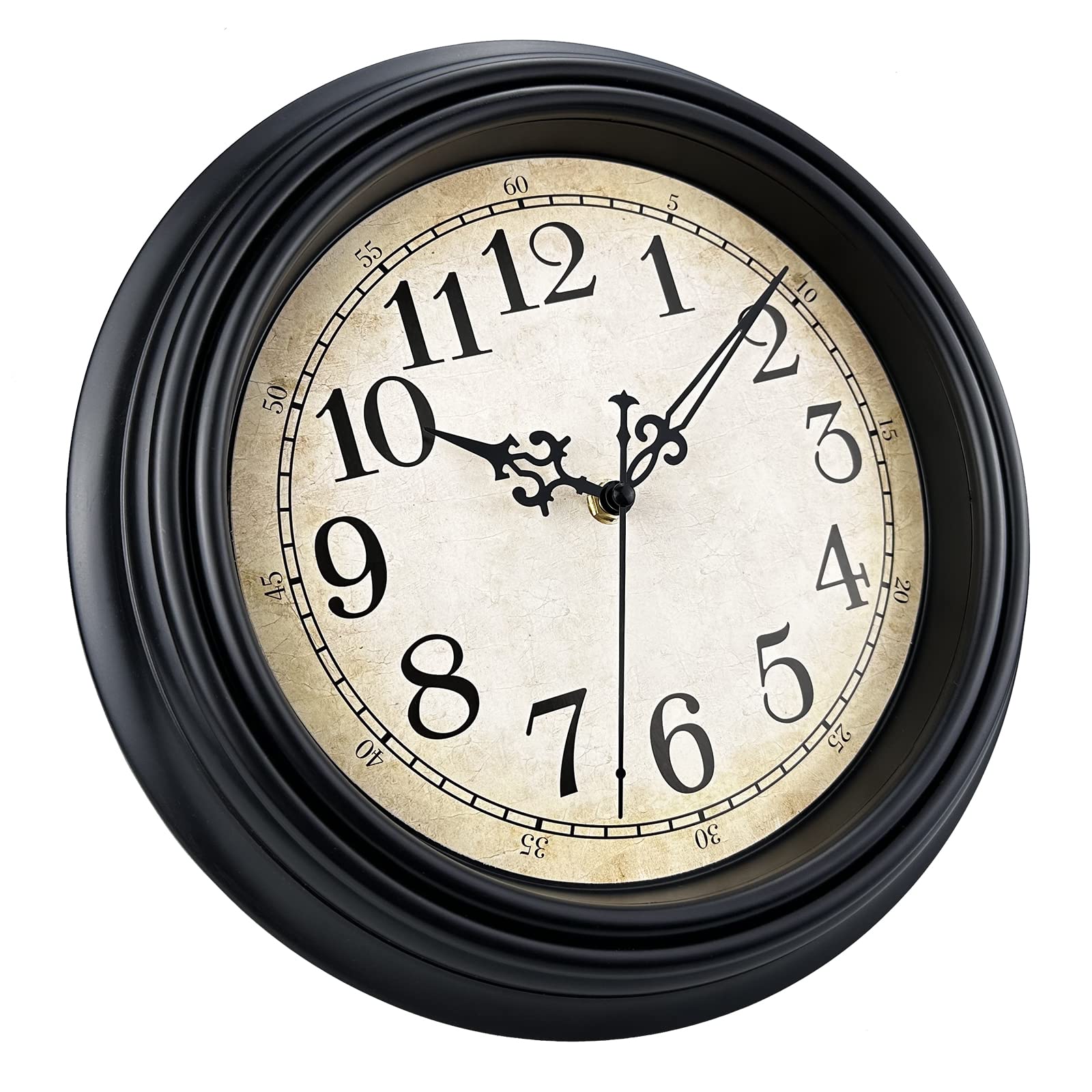 Foto 5 | Reloj De Pared Plumeet Extra Grande, Retro, 40 Cm, Negro - Venta Internacional.