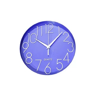 Foto 1 | Reloj De Pared Mora, Mural Decorativo Redondo, 25 Cm, Silencioso - Venta Internacional.