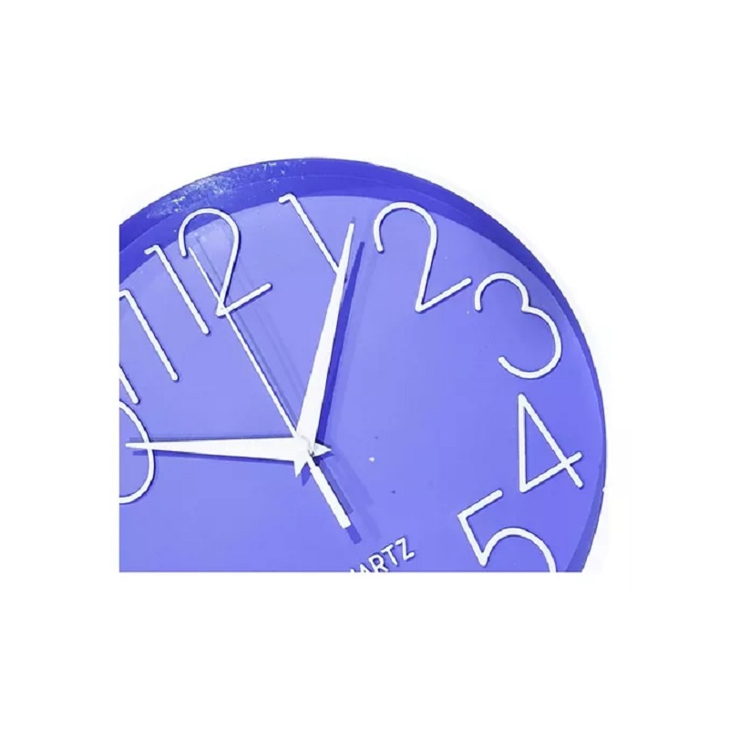 Foto 3 pulgar | Reloj De Pared Mora, Mural Decorativo Redondo, 25 Cm, Silencioso - Venta Internacional.