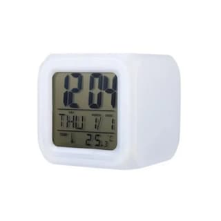 Foto 3 | Reloj Digital Led Alarm Clock Cube Con Temperatura - Venta Internacional.