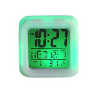 Foto 5 | Reloj Digital Led Alarm Clock Cube Con Temperatura - Venta Internacional.